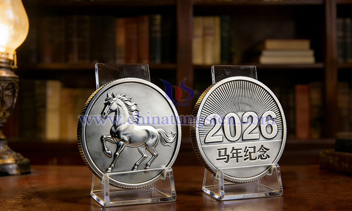 中鎢智造鎢合金幣圖片