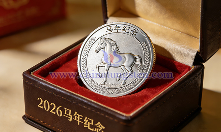 中鎢智造鎢合金幣圖片