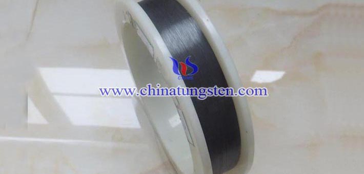 Black tungsten wire image