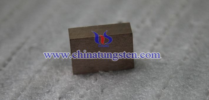 tungsten copper block picture