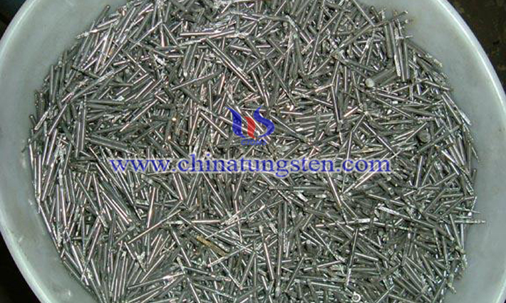 scrap tungsten rod image