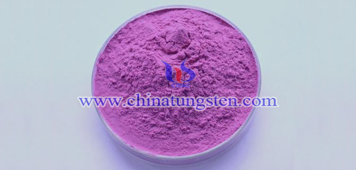 violet tungsten oxide picture