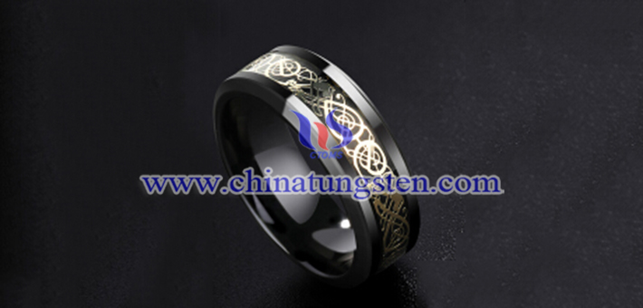 tungsten alloy military ring picture