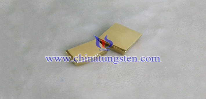 gold plated tungsten alloy product picture