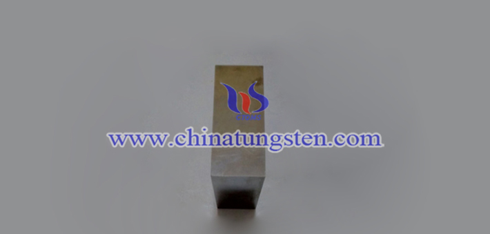 100x100x50mm tungsten alloy block picture