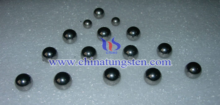 W-Ni-Cu tungsten alloy ball picture