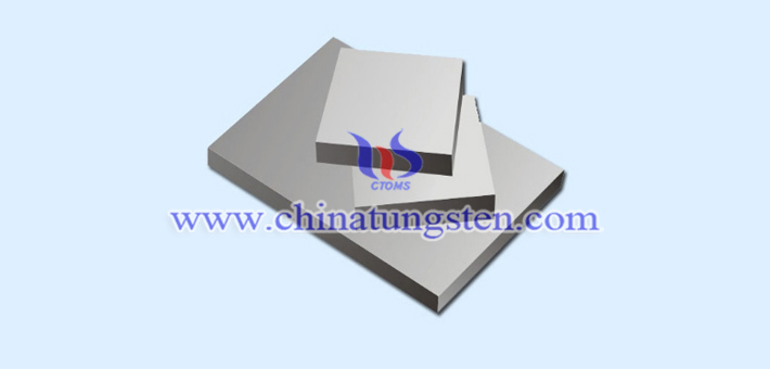 high purity tungsten alloy plate picture