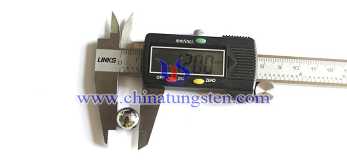 φ12mm tungsten alloy ball picture
