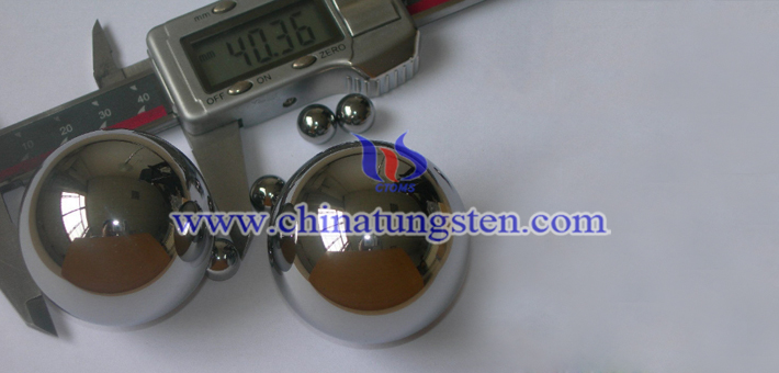 φ40.36mm tungsten alloy ball picture