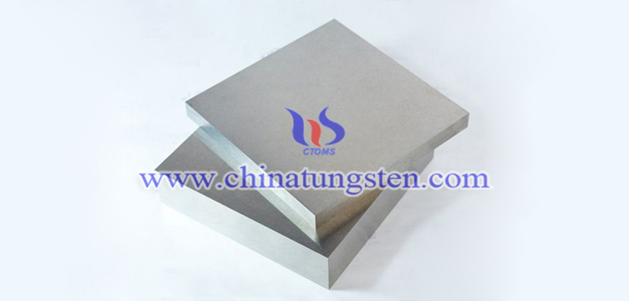 100x100x6mm tungsten alloy plate picture