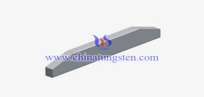 tungsten alloy shaped bar picture