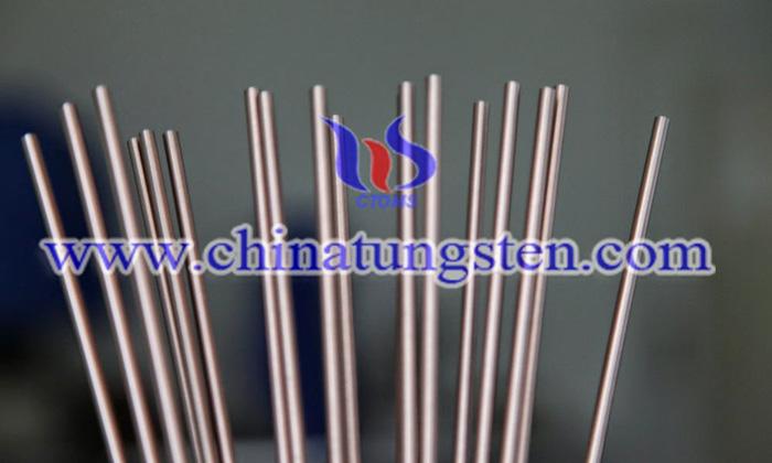 tungsten copper rod picture