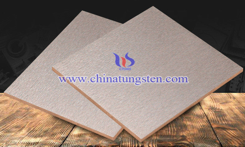 W80 Tungsten Copper Plate Picture