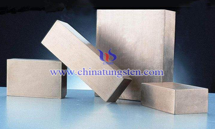W90 Tungsten Copper Plate Picture