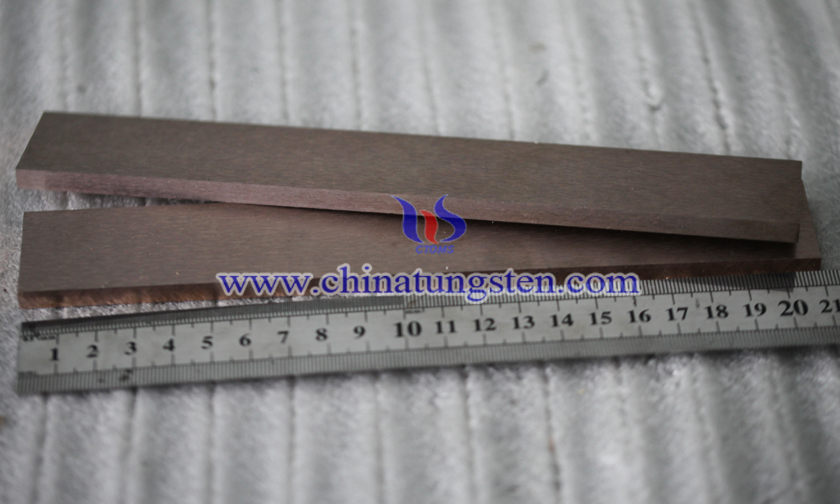 Tungsten Copper Bar Picture