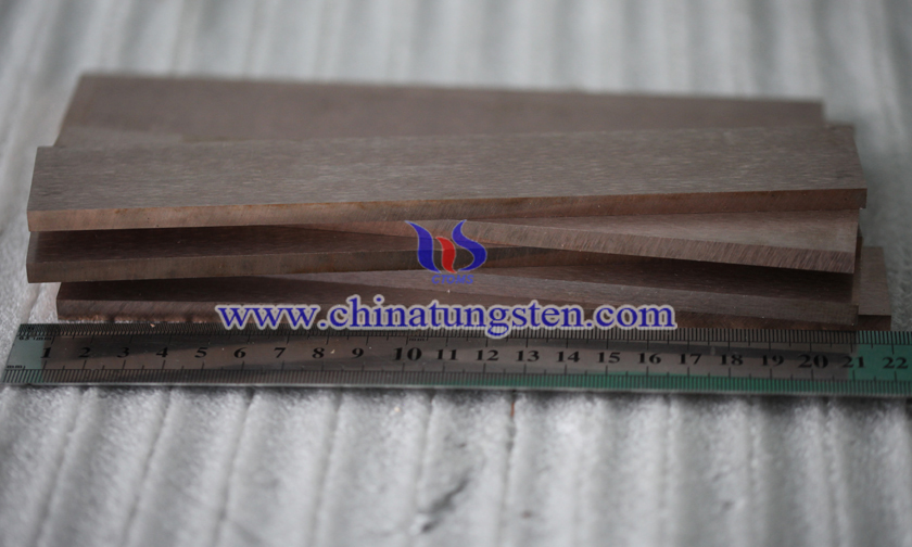 Tungsten Copper Bar Picture