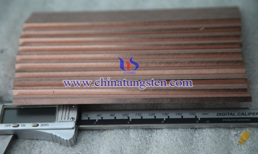 Tungsten Copper Bar Picture