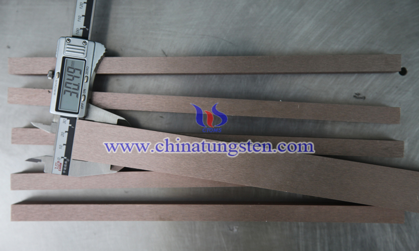 Tungsten Copper Bar Picture