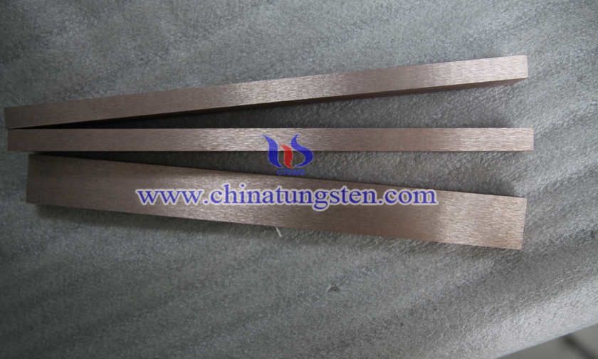 Tungsten Copper Bar Picture