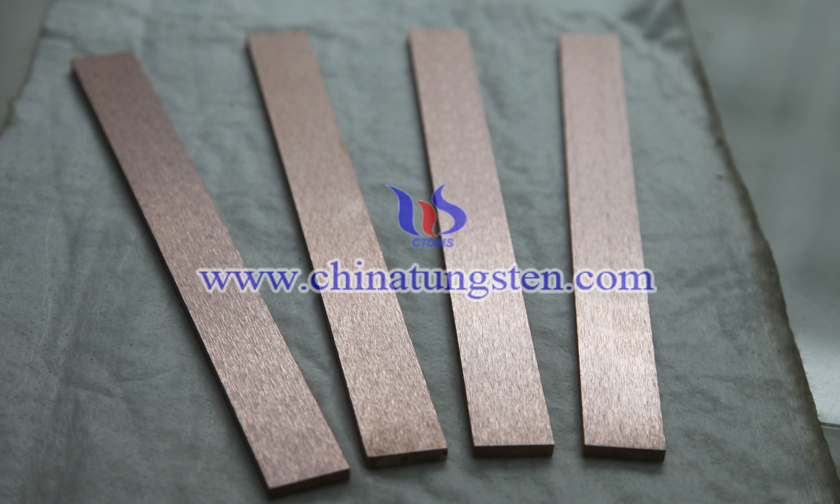 Tungsten Copper Bar Picture