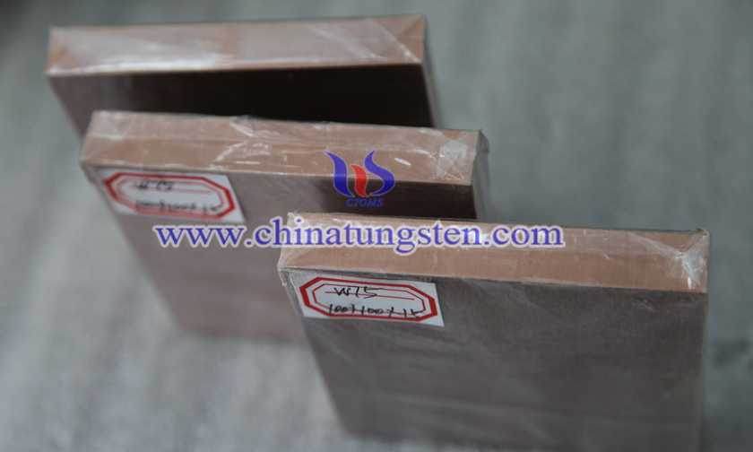 Tungsten Copper Embedded Block Picture