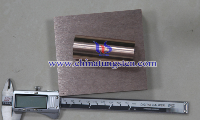 25×100×200mm Tungsten Copper Block Picture