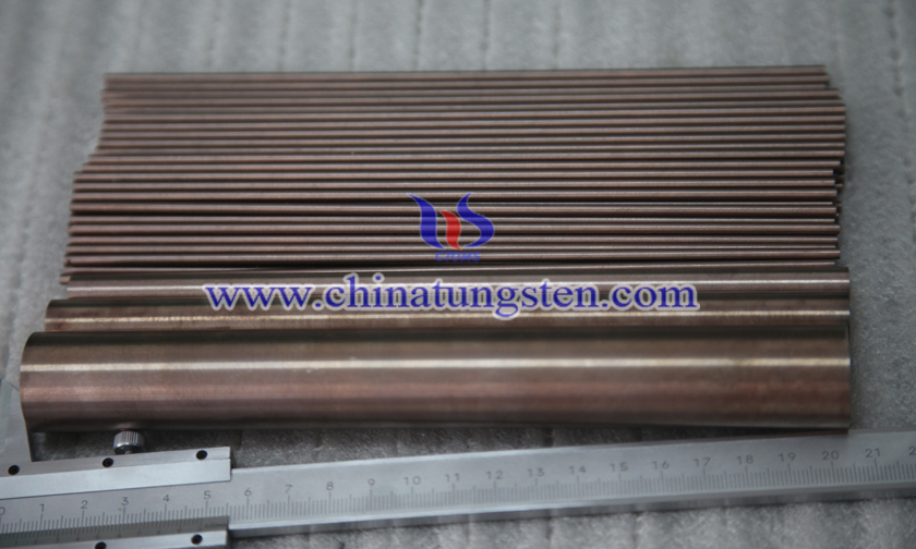 tungsten copper rod picture