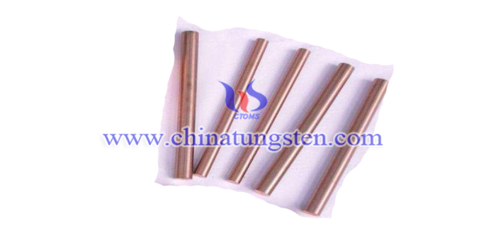 tungsten copper rod image