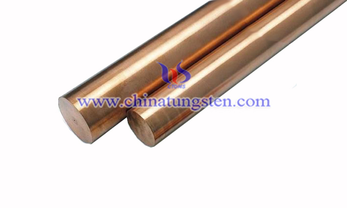 tungsten copper rod image