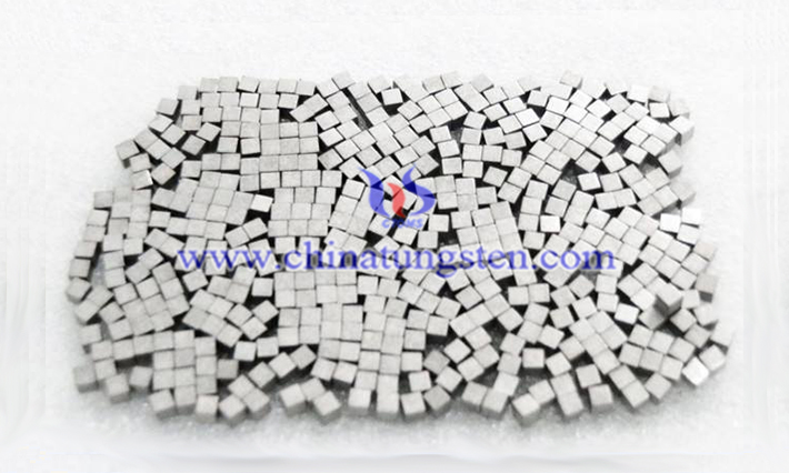 military industry used tungsten alloy cube image
