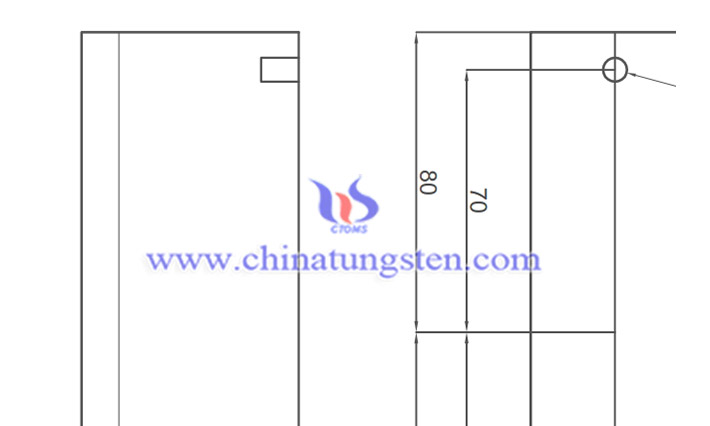 tungsten alloy customized part image