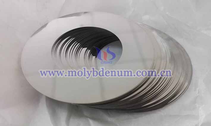 Molybdenum plate picture