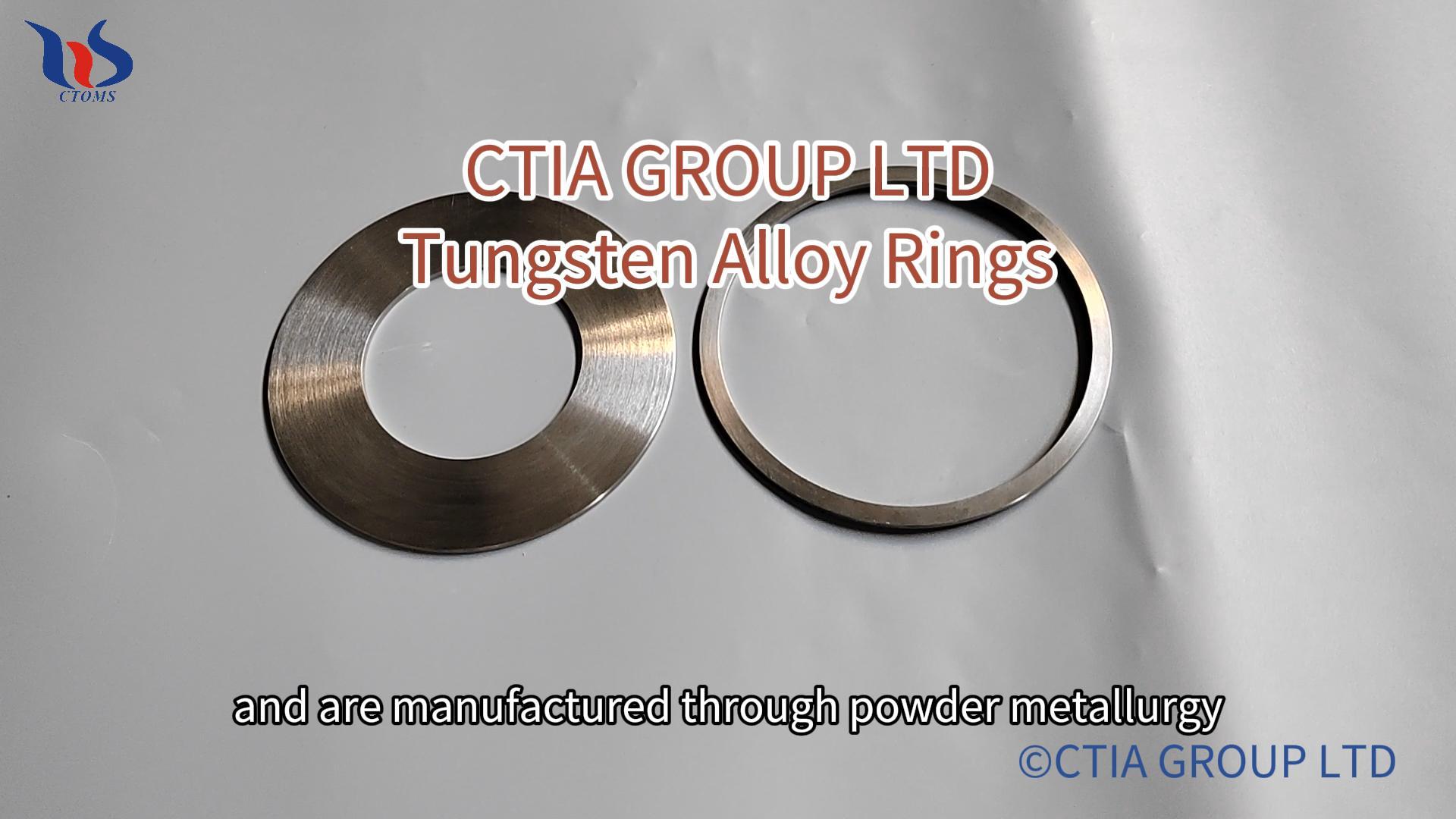 Tungsten Alloy Rings