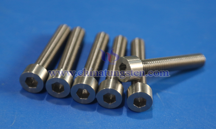 Images of tungsten alloy screws from CTIA GROUP