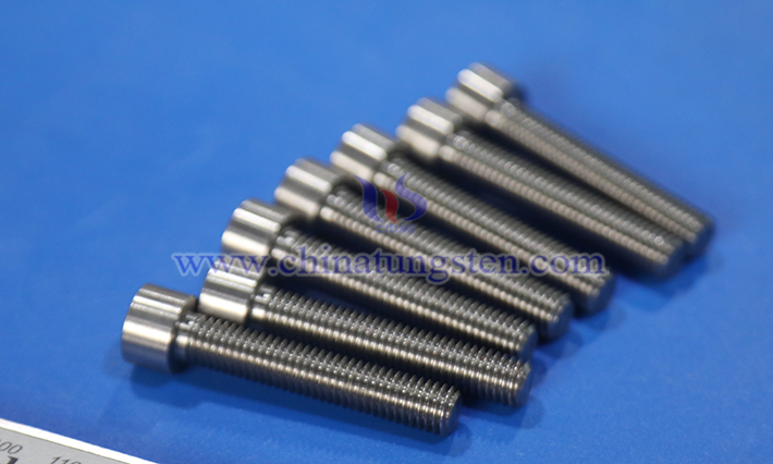 Images of tungsten alloy screws from CTIA GROUP