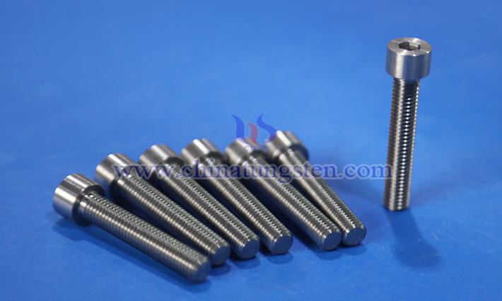 Images of tungsten alloy screws from CTIA GROUP