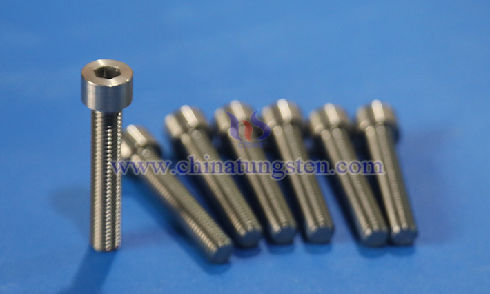 Images of tungsten alloy screws from CTIA GROUP