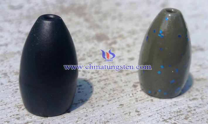 鎢子彈型漁墜子圖片
