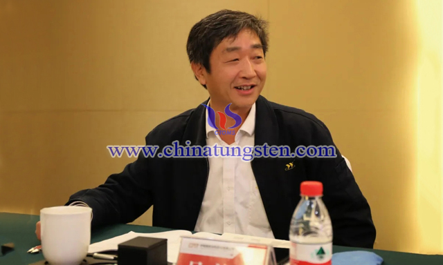 廈門鎢業(yè)總裁、中國(guó)鎢協(xié)副會(huì)長(zhǎng)吳高潮