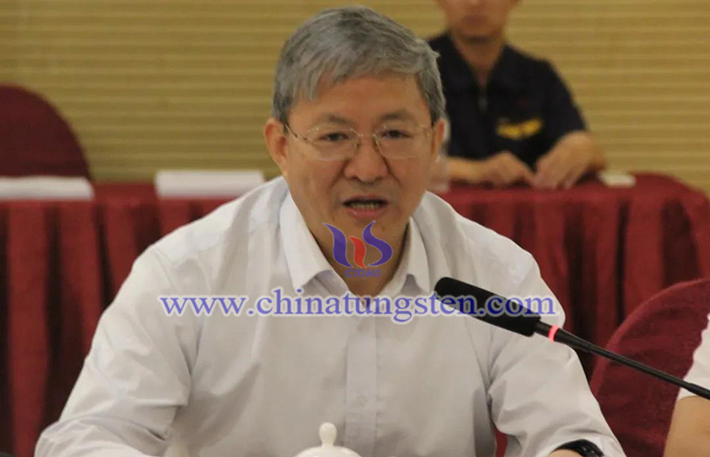 中鎢高新材料股份有限公司總經(jīng)理謝康德（代表李仲澤副會(huì)長、主席團(tuán)主席）