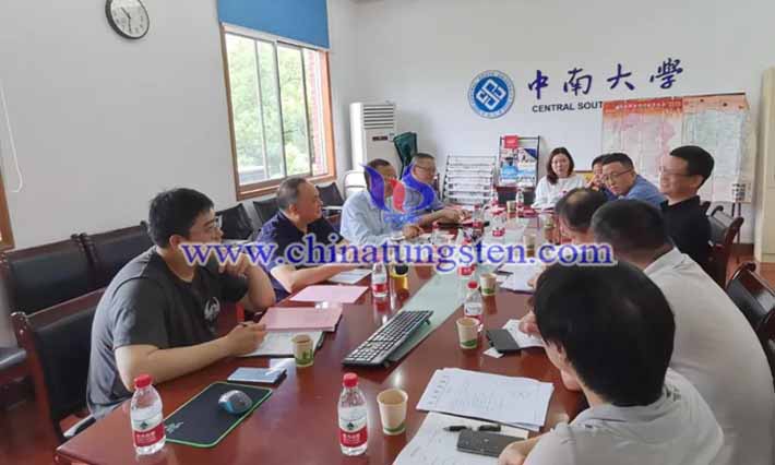 鎢協(xié)會長到長沙科研單位、高校及企業(yè)調(diào)研圖片